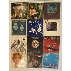 Vintage 1970’s Lot Of 12 Records - Rock / R&B / Disco - 12” Albums